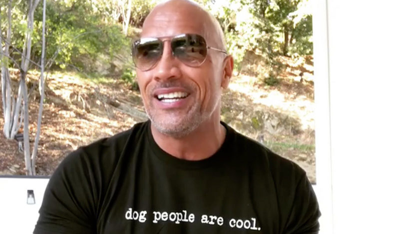 The Rock Wears Dog People Are Cool T-Shirt