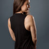 Womens Muscle Tank Top Back View